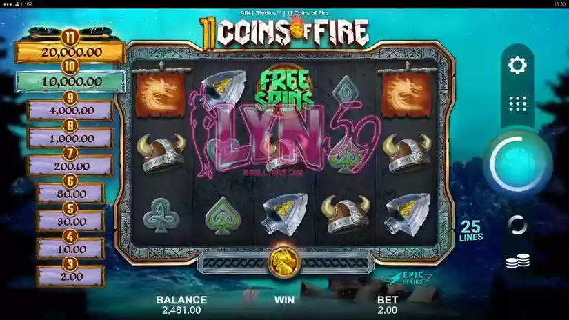 Coins of Fire Slot